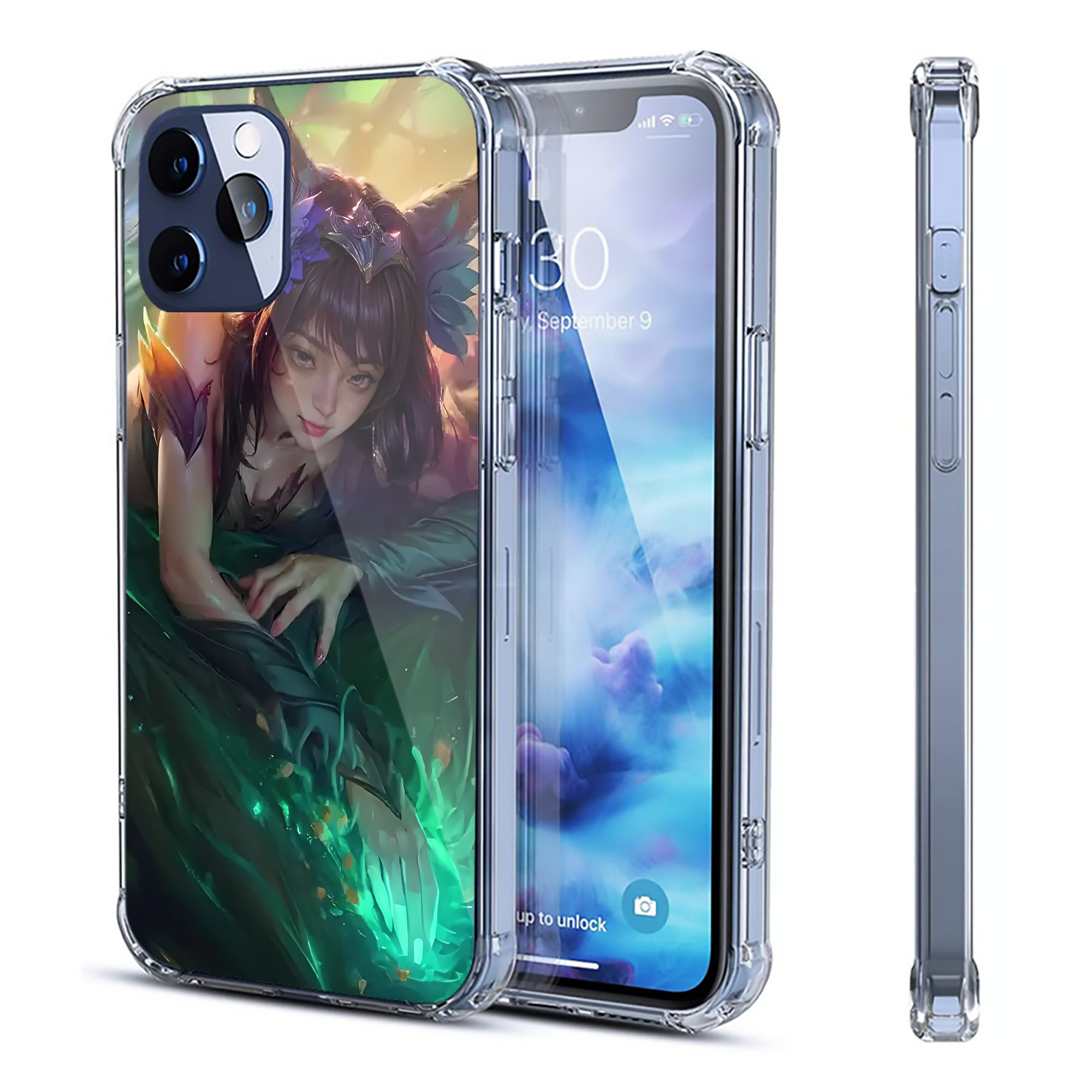 リーグ・オブ・レジェンド League of Legends LOL 【iPhone 12シリーズ対応】透明スマホケース（クリアソフトケース）